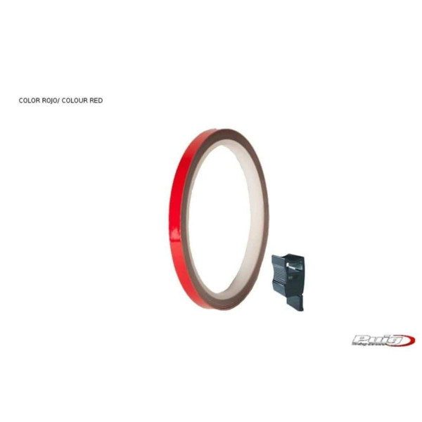 Puig Puig rim tape with applicator | reflective red